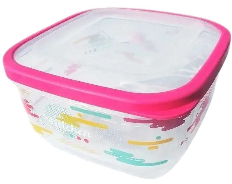 Купить Емкость для хранения UCSAN PLASTIC TRENDY 2.6 л с рисунком в ассортименте (95006) - Фото 1 Емкость для хранения UCSAN PLASTIC TRENDY 2.6 л с рисунком в ассортименте (95006) - Фото 1