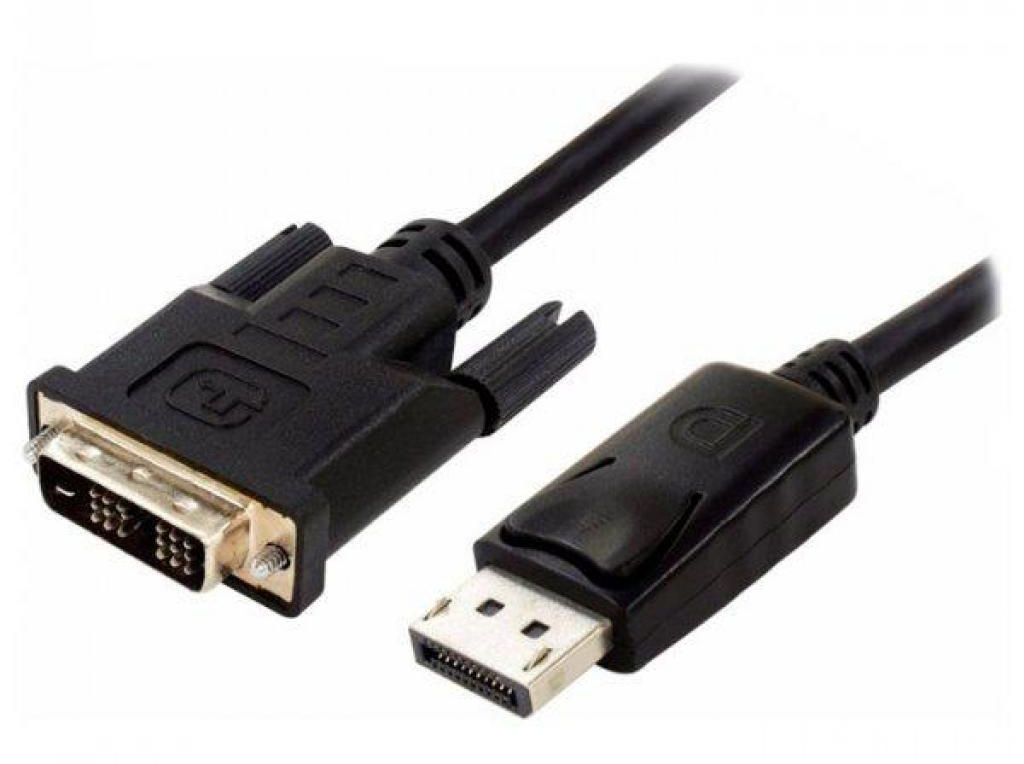 Кабель Atcom Display Port to DVI 24+1pin 1.8m (DVI-D) (9504) - Фото 1