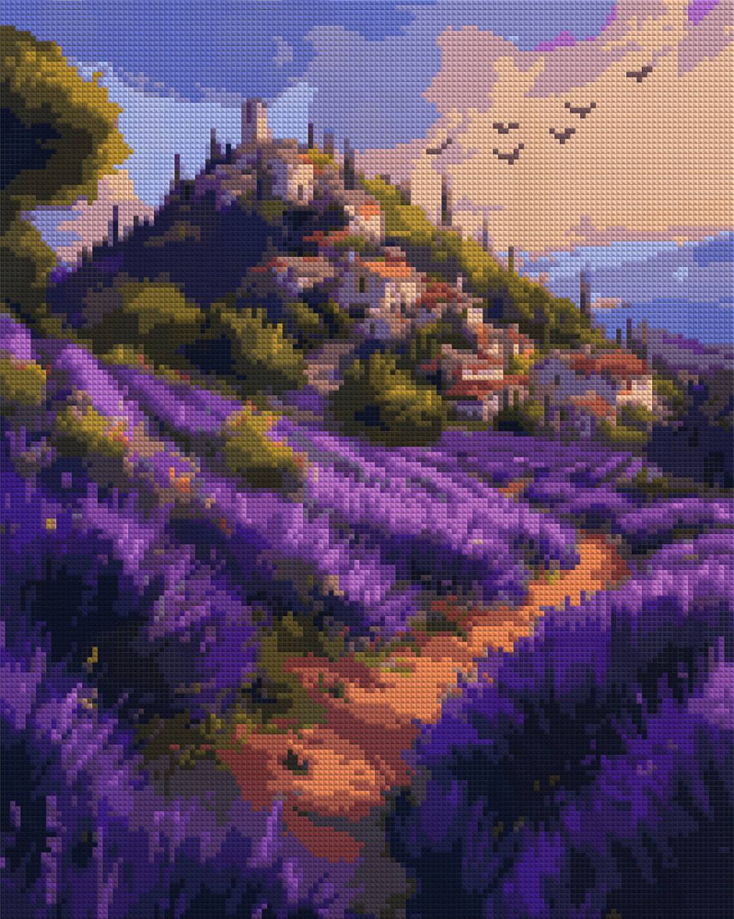 Купить Алмазная живопись Santi Лаванда Прованса 40х50 см на подрамнике (956054) - Фото 1 Алмазная живопись Santi Лаванда Прованса 40х50 см на подрамнике (956054) - Фото 1