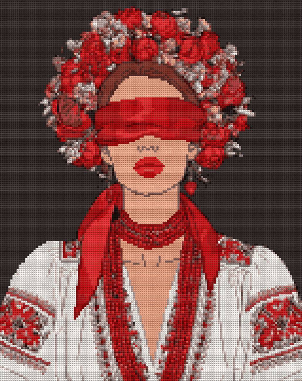 Купить Алмазная живопись Santi Украинская муза 40х50 см на подрамнике (956066) - Фото 1 Алмазная живопись Santi Украинская муза 40х50 см на подрамнике (956066) - Фото 1