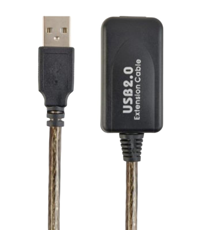 Купить Кабель USB type A - USB type A Cablexpert USB - USB V 2.0 (F/M) 5m Black (UAE-01-5M) - Фото 1 Кабель USB type A - USB type A Cablexpert USB - USB V 2.0 (F/M) 5m Black (UAE-01-5M) - Фото 1