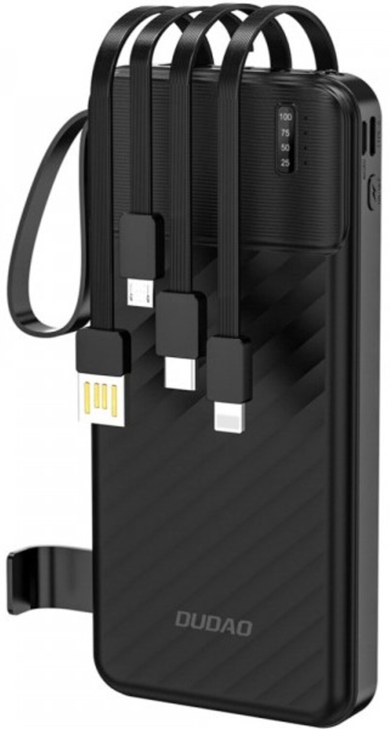 Батарея мобільна Dudao 10000mAh K11 10W Black (6977196681853)