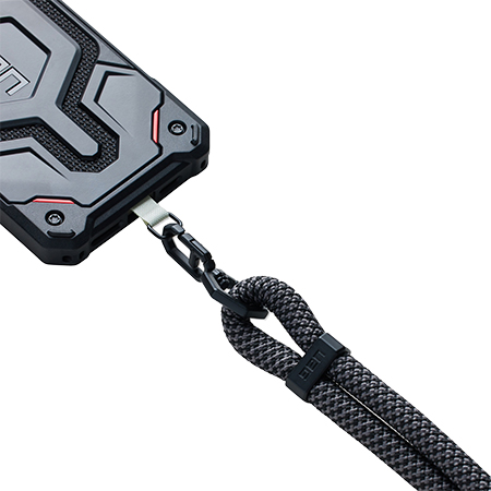 Ремешок для смартфона UAG через плечо Civilian (10 мм) Graphite/Black (964371113240) - Фото 1