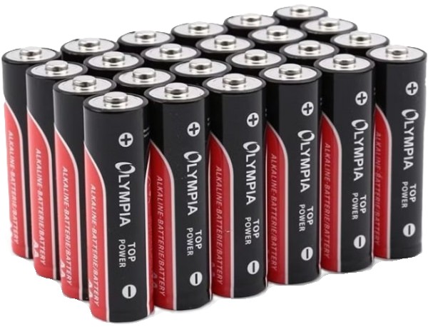 Батарейка тип AA Olympia AA /LR06, 1.5V, Лужна, Alkaline BOX 24 шт. (40179) - Фото 1