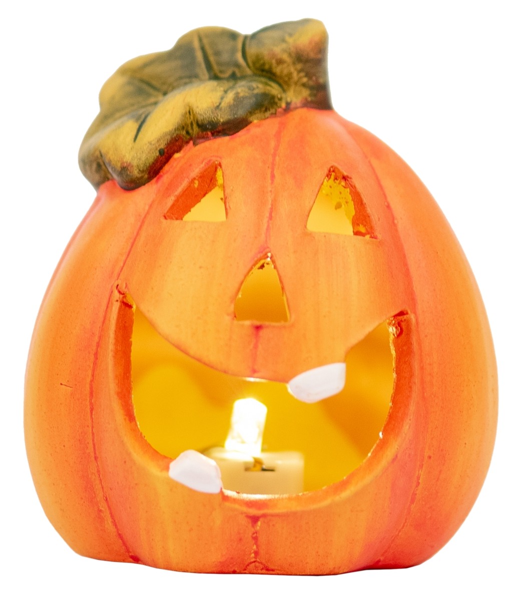 Купить Декор Halloween YES! Fun Pumpkin 8 см LED (974187) - Фото 1 Декор Halloween YES! Fun Pumpkin 8 см LED (974187) - Фото 1