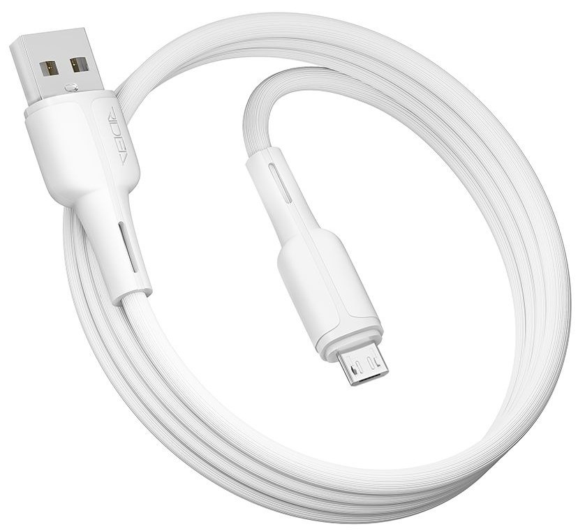 Кабель синхронизации данных Ridea CommonPro Micro 3A White (RC-CO10) - Фото 1