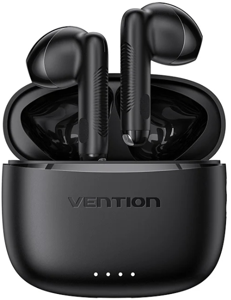 Наушники вкладыши беспроводные TWS Vention Elf Earbuds E03 Black (NBHB0) - Фото 1
