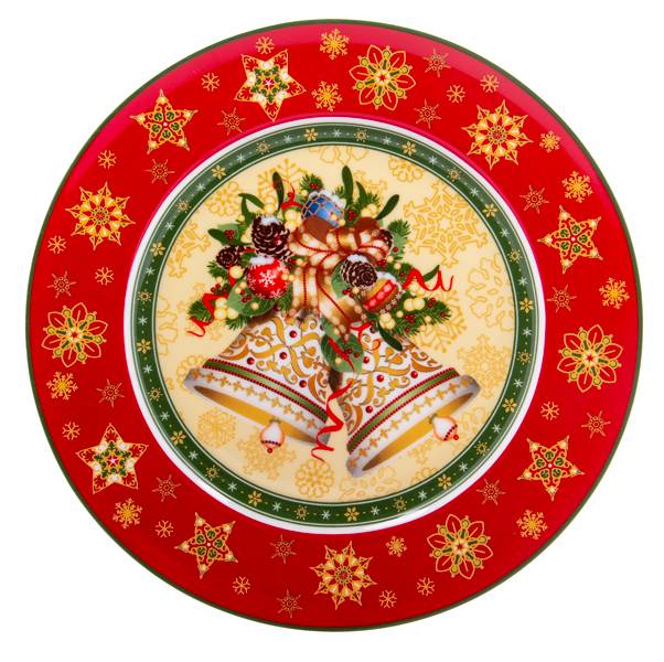 Тарелка десертная Lefard Christmas collection 21 см (986-135)