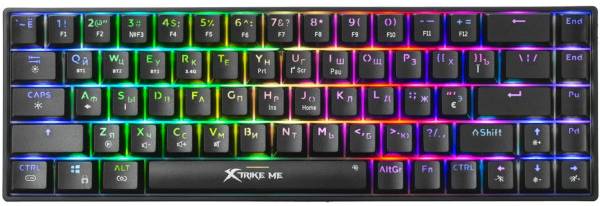 Клавиатура беспроводная игровая XTRIKE ME GK-995WBK UA - Фото 1