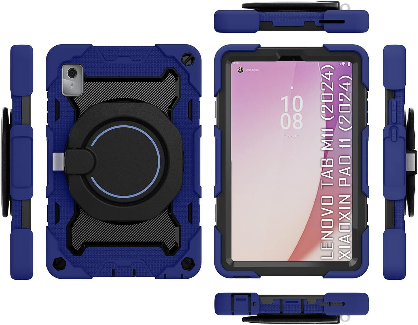 Чохол для планшету BeCover for Lenovo Tab M11 (2024) TB-TB330FU/Xiaoxin Pad 11 (2024) 11" Blue (711929) - Фото 1