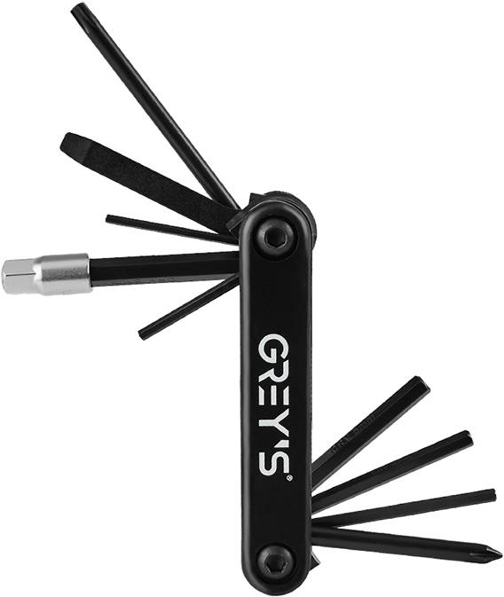 Мультитул Grey's 2/2.5/3/4/5/6/8mm, пласка викрутка/Phillips, T25 (GR60620) - Фото 1