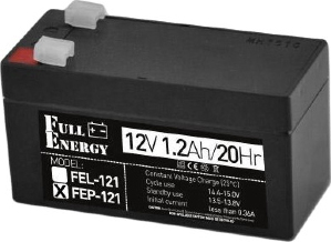 Аккумулятор для ИБП Full Energy 12V 1.2AH (FEP-121) AGM - Фото 1