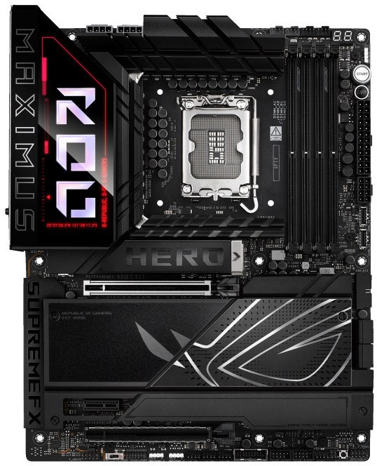 Материнская плата Asus ROG MAXIMUS Z890 HERO DDR5 - Фото 1
