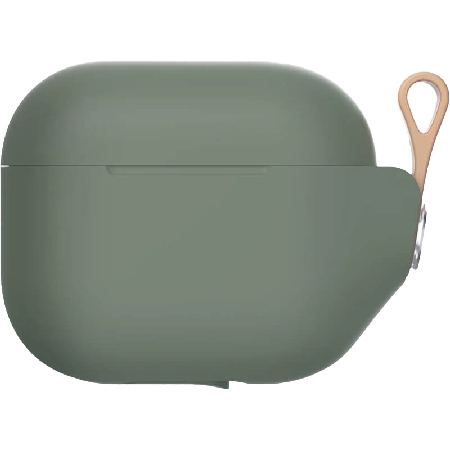 Чехол для наушников Moshi Pebbo Case Mint Green for Airpods 3rd Gen (99MO123843) - Фото 1