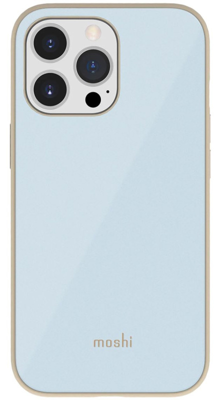 Чехол для смартфона Moshi iGlaze Slim Hardshell Case Adriatic Blue for iPhone 13 Pro (99MO132522) - Фото 1