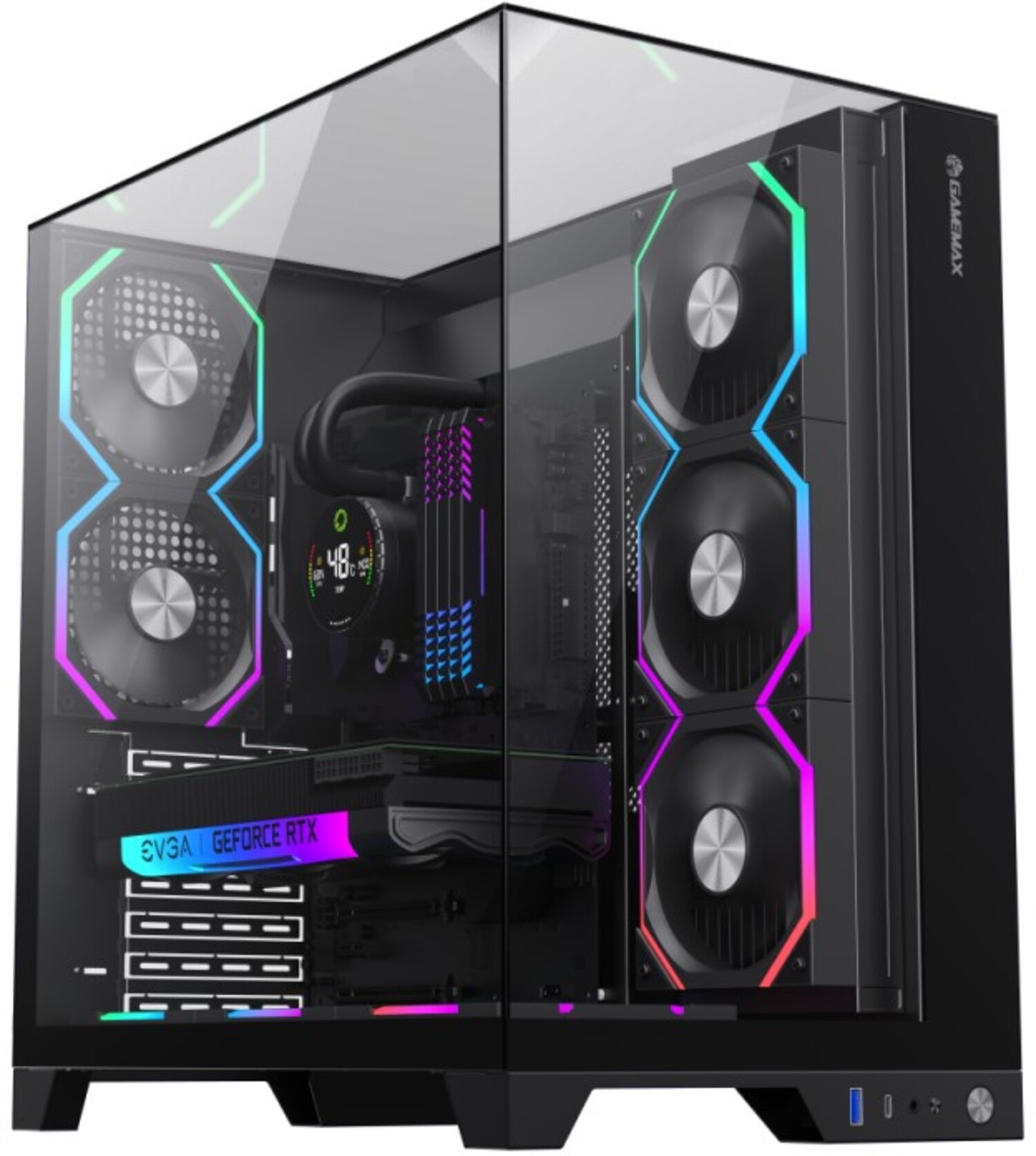 Корпус Gamemax Infinity Pro BK без БП - Фото 1