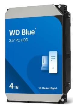 Жорсткий диск внутрішній WD HDD SATA 4TB 5400RPM 128MB Blue(WD40EZZX) - Фото 1
