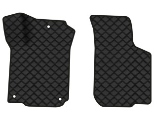 Килимки з екошкіри в салон авто передні EVAtech для Octavia A4 Tour (3 clips) Skoda 1996-2010 1 покоління Liftback EU (SK13219AE2AV3BBB) - Фото 1