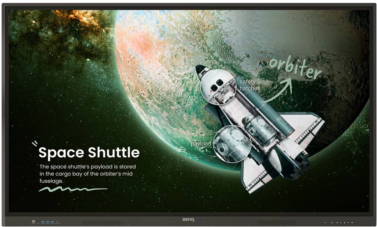 Інтерактивна панель BenQ RE7504A (9H.FANTK.DE4) - Фото 1