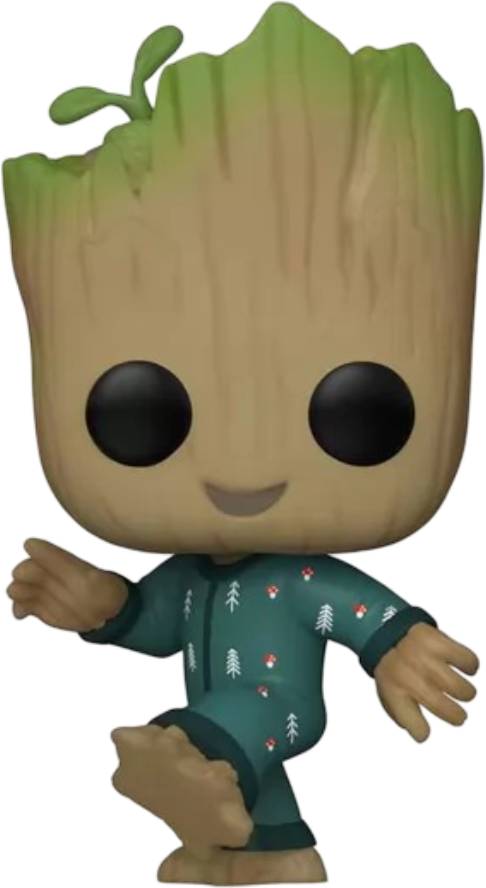 Коллекционная фигурка FUNKO POP! серии Я есть Грут - ГРУТ В ПИЖАМЕ (70650) - Фото 1