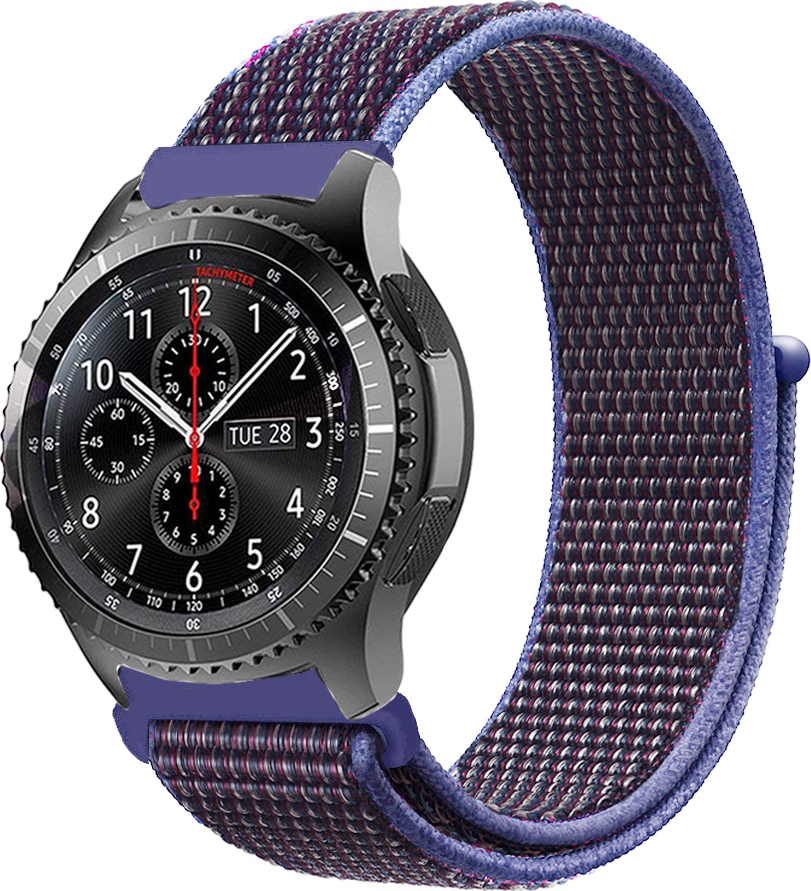 Купити Ремінець для смарт-годинника BeCover Nylon Style for Samsung Galaxy Watch 42mm/Watch Active/Active 2 40/44mm/Watch 3 41mm/Gear S2 Classic/Gear Sport Purple (705 - Фото 1 Ремінець для смарт-годинника BeCover Nylon Style for Samsung Galaxy Watch 42mm/Watch Active/Active 2 40/44mm/Watch 3 41mm/Gear S2 Classic/Gear Sport Purple (705 - Фото 1
