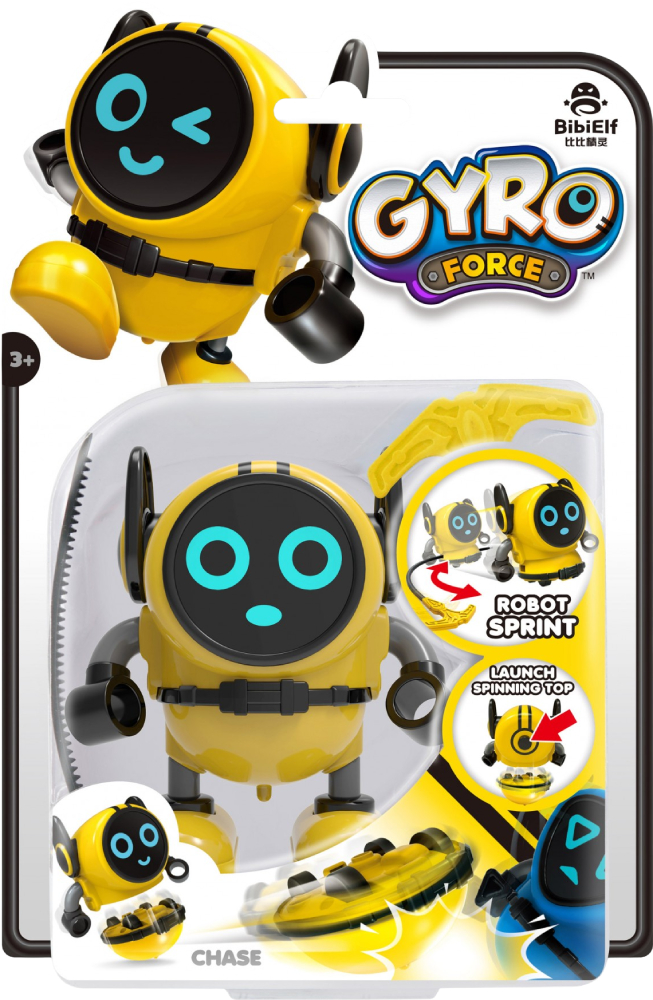 Робот Gyro Force желтый (BB03-01B) - Фото 1