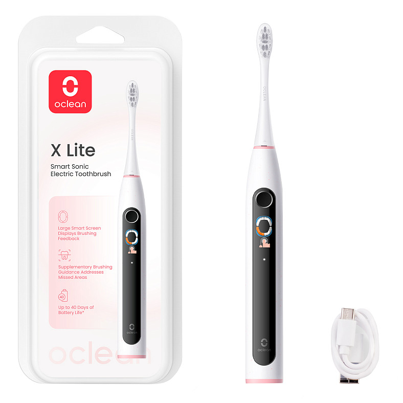 Зубная щетка электрическая Oclean X Lite Grey - Фото 1