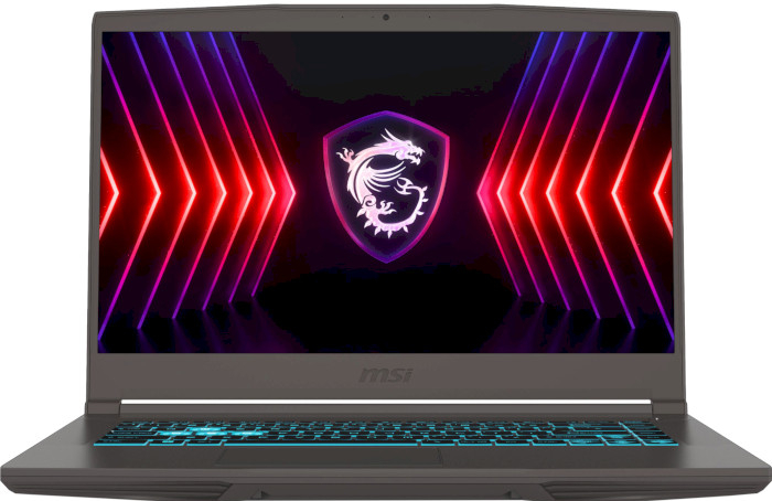 Ноутбук игровой MSI Thin 15 B7UCX (9S7-16RK11-456) Cosmos Gray - Фото 1
