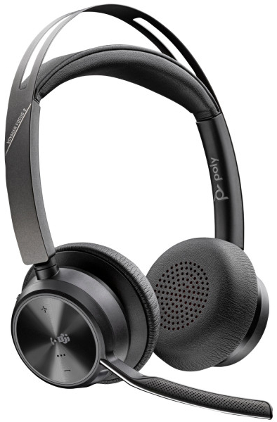 Гарнитура беспроводная Poly Focus 2 - M USB-C + USB-C/A (9T9J6AA) - Фото 1