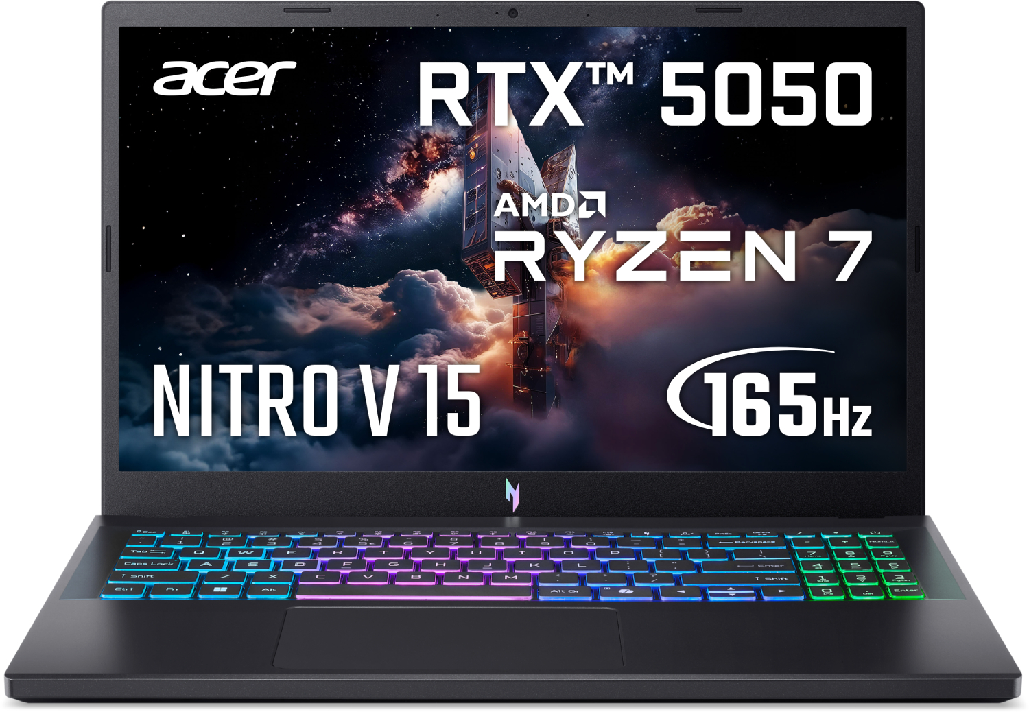 Ноутбук ігровий Acer Nitro V 15 ANV15-A31 (NH.U3QEU.00P) Obsidian Black