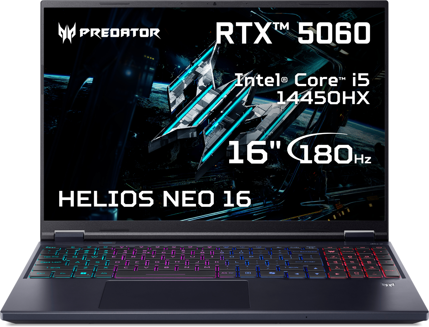 Ноутбук ігровий Acer Predator Helios Neo 16 PHN16-I31-55GK (NH.U64EU.007) Abyssal Black