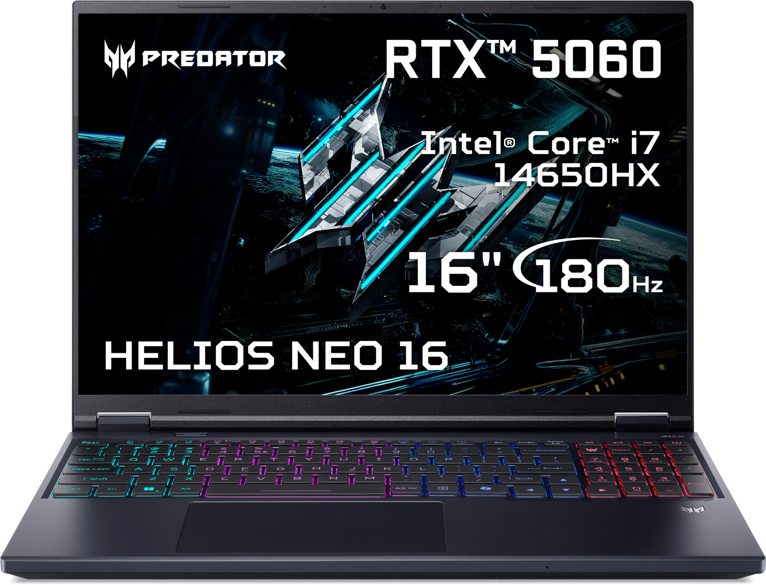 Ноутбук ігровий Acer Predator Helios Neo 16 PHN16-I31-76XF (NH.U64EU.00A) Abyssal Black