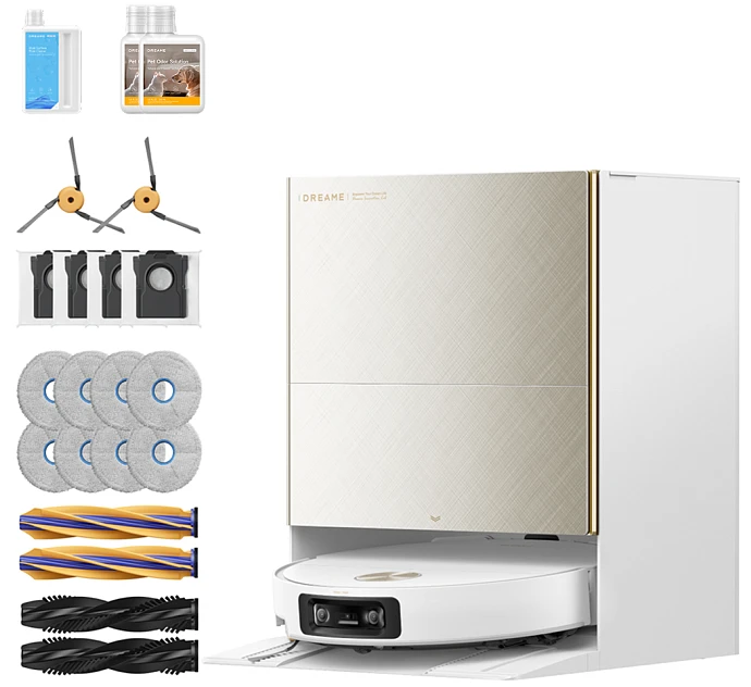 Робот-пилосос миючий Dreame Bot X60 Ultra Complete White (RLX87DE-wh)