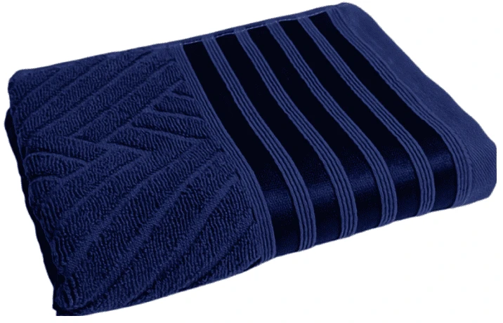 Рушник для рук GM Textile махровий Soft темно-синій 40х70