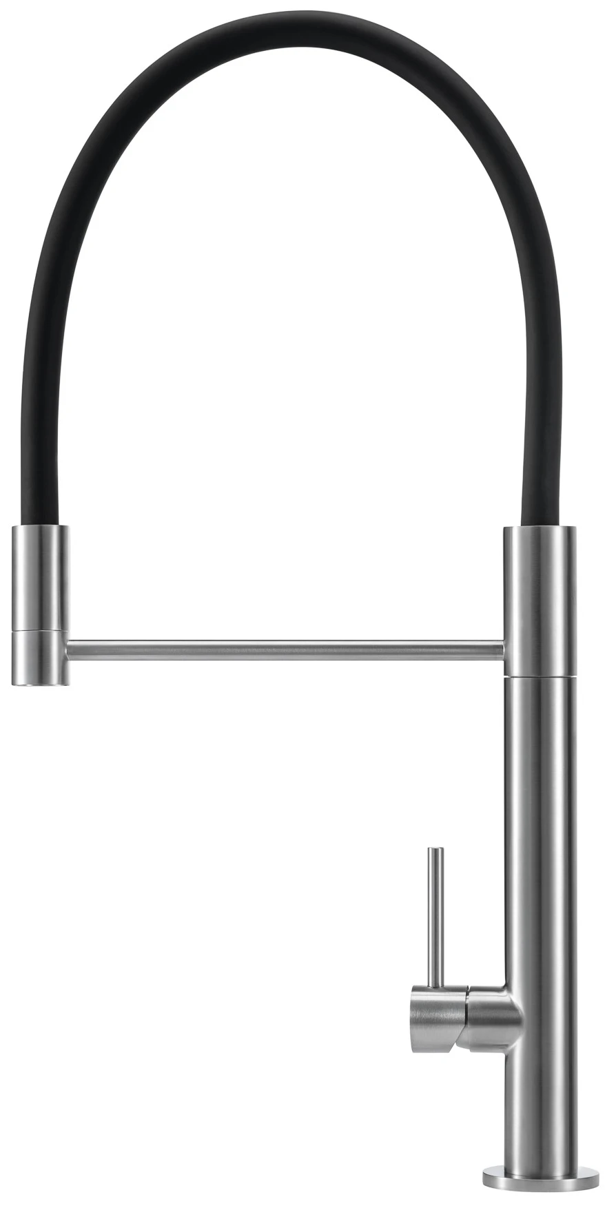 Кухонний змішувач GRANADO Hontoba inox black