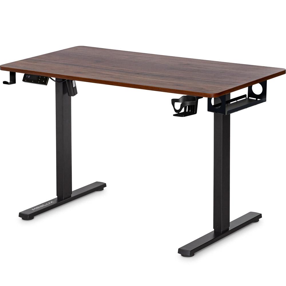 Стіл з електрорегулюванням висоти Mealux PowerDesk Lite XL Walnut (EVO-202 Lite Walnut/B)