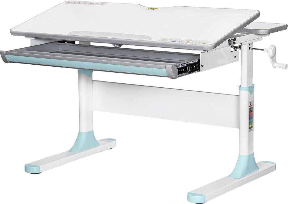 Парта шкільна Mealux Edmonton Multicolor BL Lite (BD-610 W/MC + BL Lite)