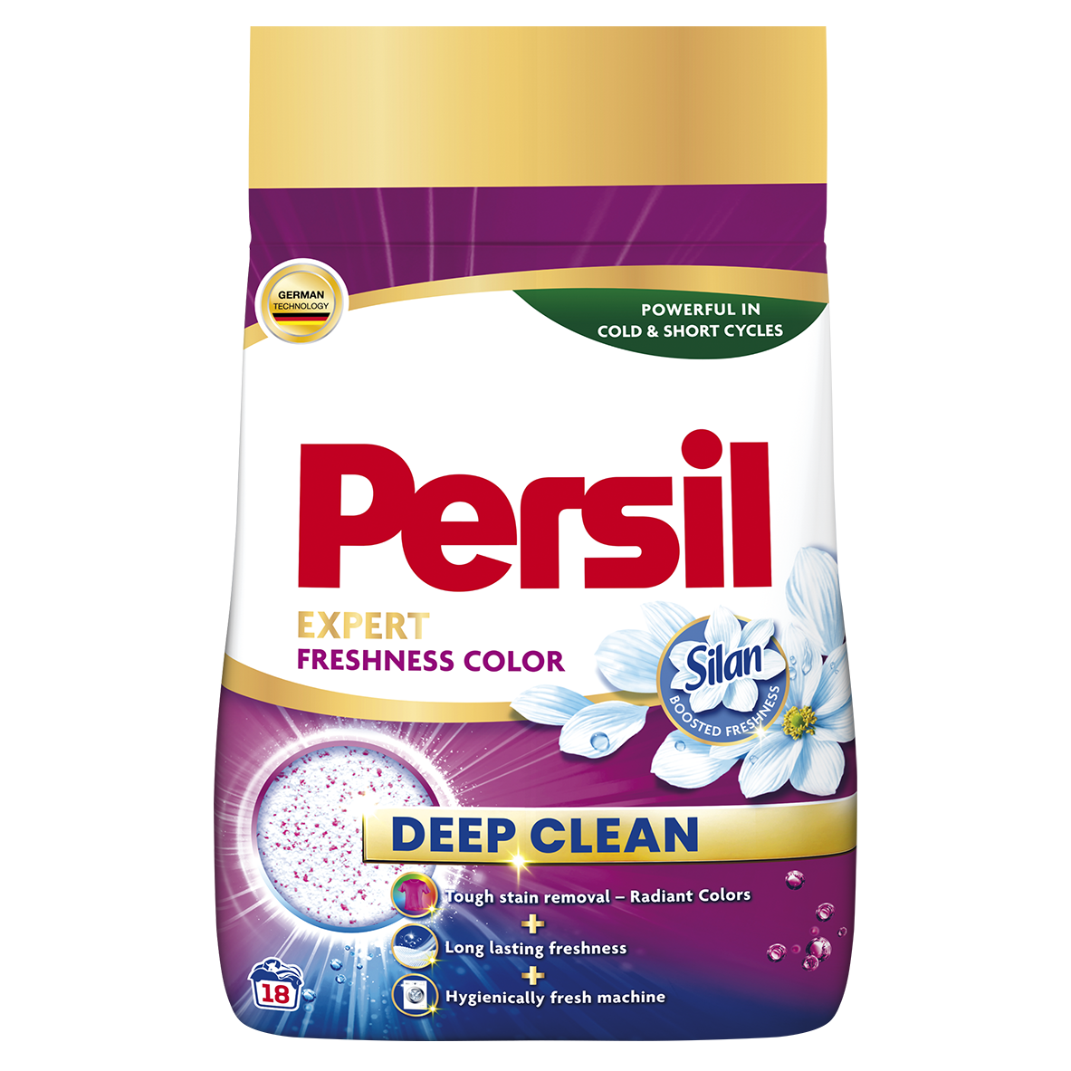 Пральний порошок Persil авт. Колор Свіжiсть від Сілан 2,7 кг, 18 циклів