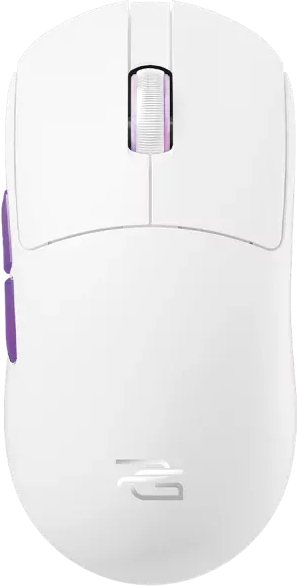 Миша бездротова ігрова Proove Gaming Superfight Wireless with charging dock white/purple (WMSW00122002)