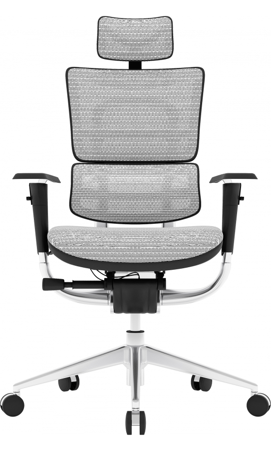 Крісло офісне GT Racer X-801 Light Gray (W17-1)