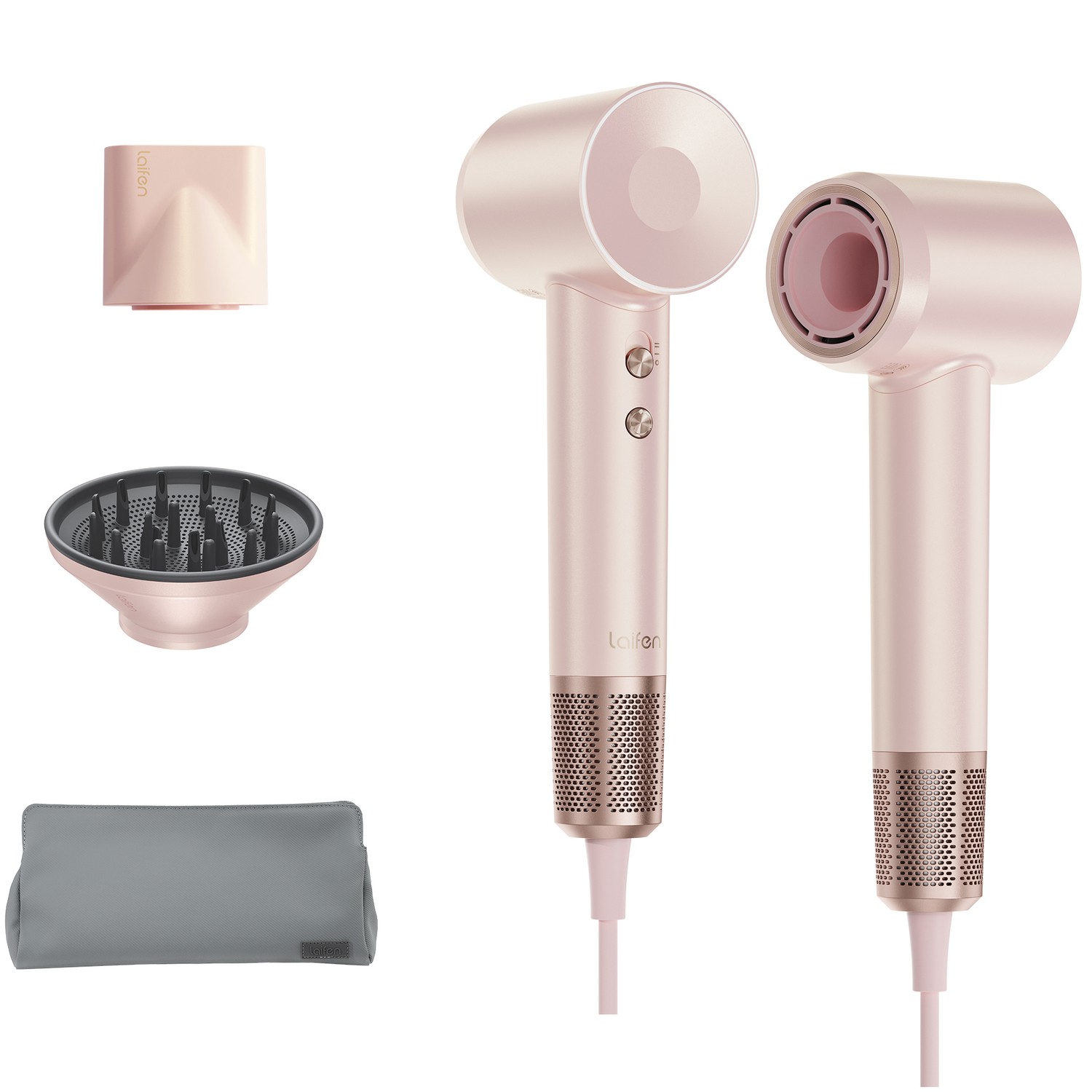 Фен Laifen Swift Premium Platinum рожевий (LF03-PPG-EU) - Фото 1