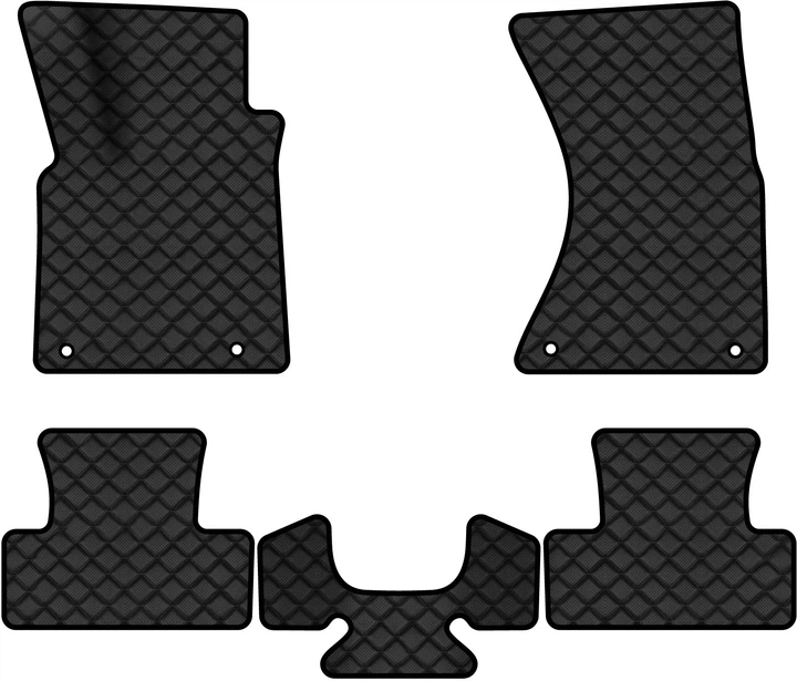 Килимки з екошкіри в салон авто EVAtech ECO для Q5 (8R) Quattro Restyling Audi 2012-2017 1 покоління SUV USA AU42898CD5AV4BBLB - Фото 1