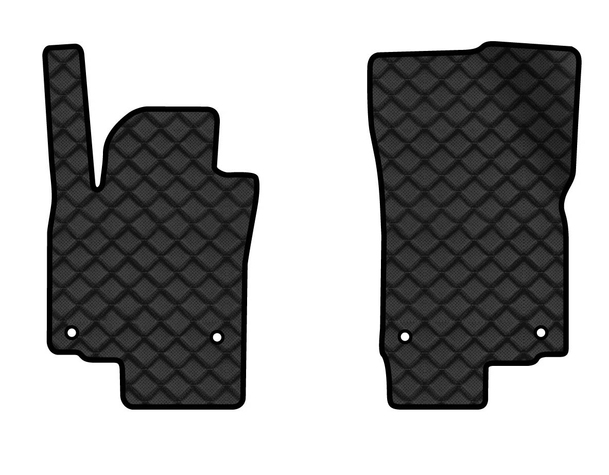 Килимки з екошкіри в салон авто передні EVAtech для Scirocco (Mk3) Volkswagen 2008-2017 3 покоління Htb EU VW21654AA2AV4BBB - Фото 1