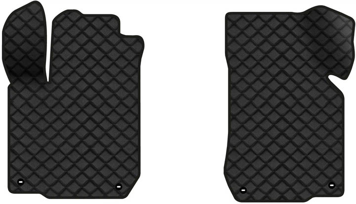 Килимки з екошкіри в салон авто передні EVAtech ECO для Golf (IV) 3-doors Volkswagen 1997-2006 4 покоління Htb EU VW22432A2TL4BBB - Фото 1