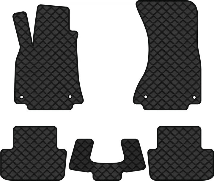 Коврики из экокожи в салон авто EVAtech ECO для A4 (B8) Audi 2008-2011 4 поколение Sedan USA AU31100C5AV4BBB - Фото 1