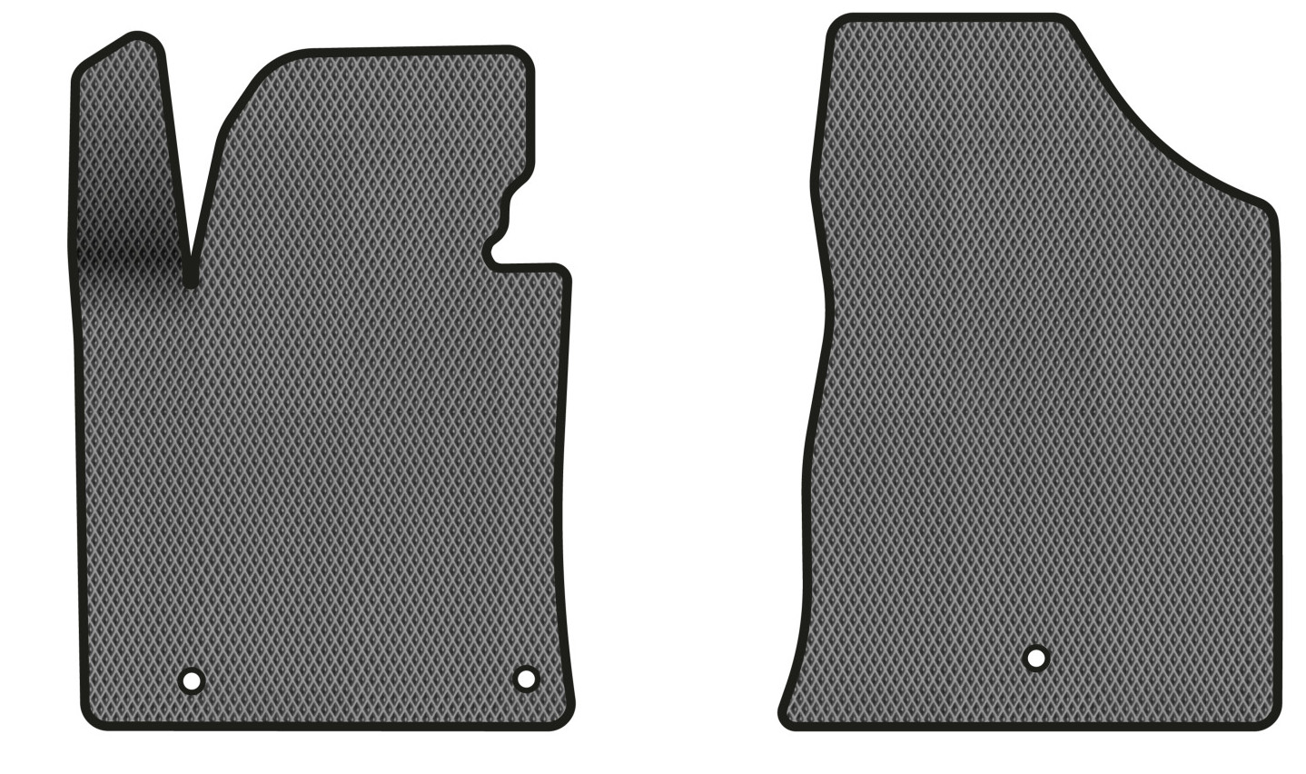 EVA килимки в салон авто передні EVAtech для Ceed (JD) Kia 2012-2018 2 покоління Combi EU (KI3105AV2KH3RGB) - Фото 1