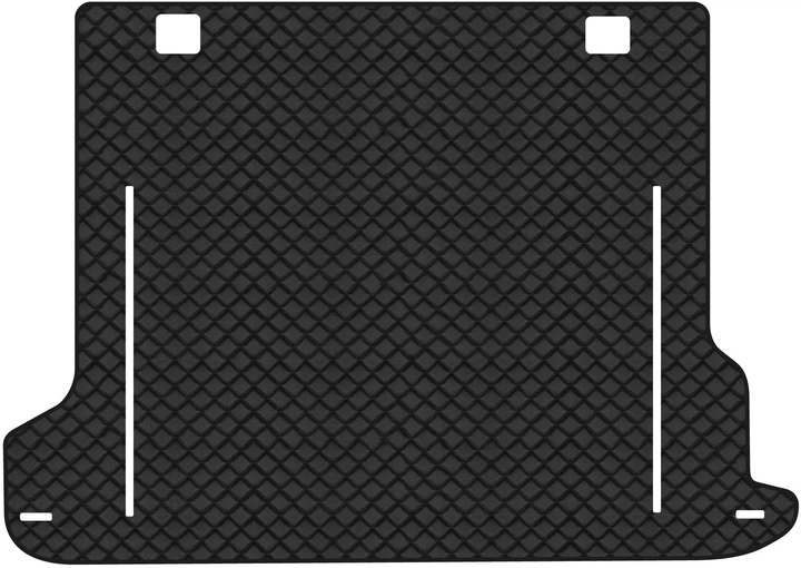 Килимок з екошкіри в багажник авто EVAtech ECO для Land Cruiser Prado (150) 5 seats Restyling Toyota 2013-2023 4 покоління SUV EU TY3253BM1BBB - Фото 1