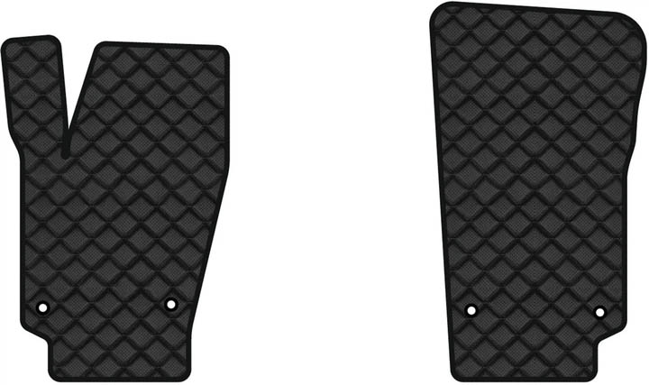 Килимки з екошкіри в салон авто передні EVAtech для Polo (V) Volkswagen 2009-2017 5 покоління Sedan EU VW31131A2AV4BBB - Фото 1