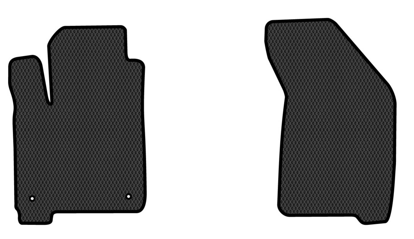 EVA килимки в салон авто передні EVAtech для Journey (2 clips) 6 seats Dodge 2007-2020 1 покоління SUV EU DE13399AV2LA2RBB - Фото 1