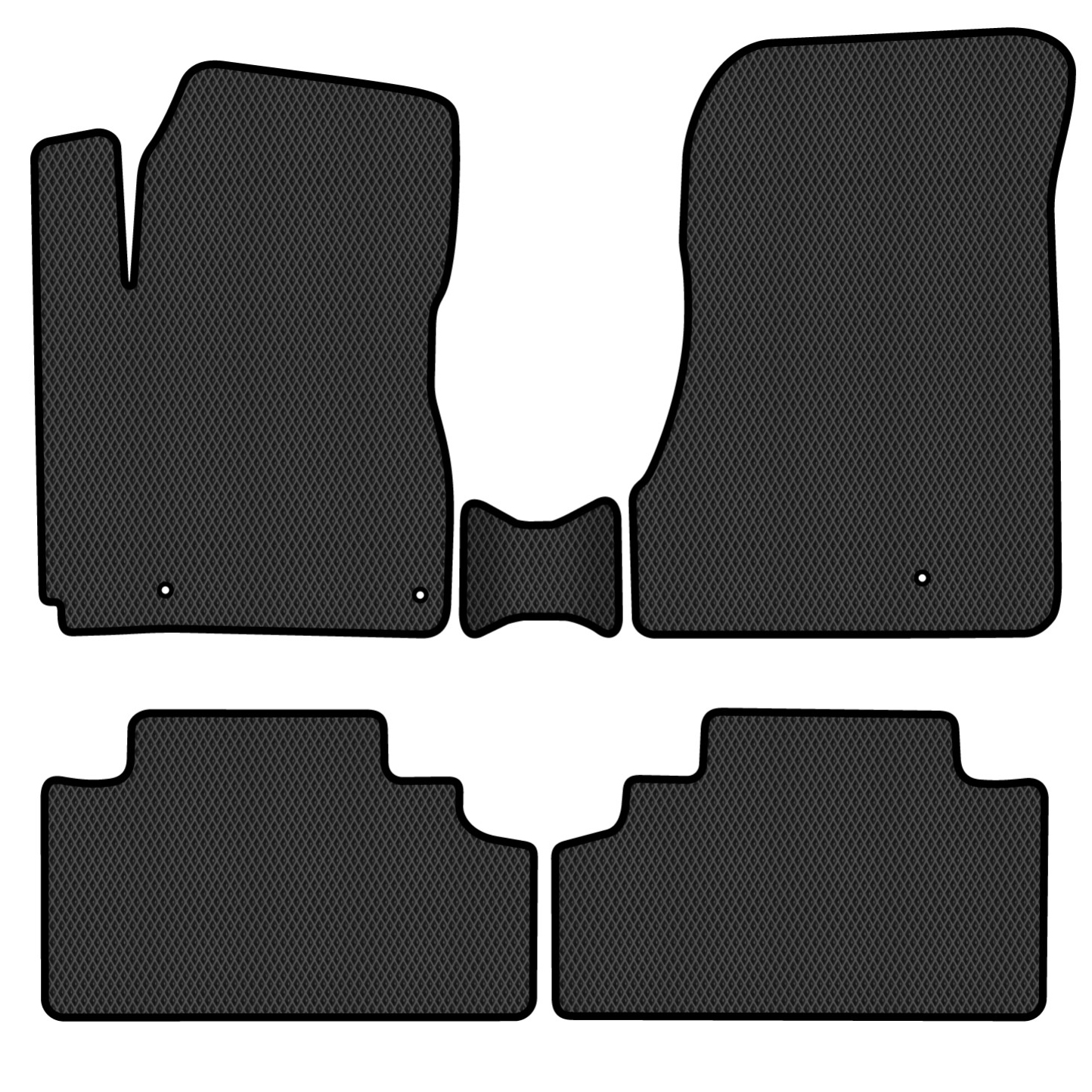 EVA килимки в салон авто EVAtech для Tucson (JM) AT Hyundai 2004-2010 1 покоління SUV EU HY43411PC5RBB - Фото 1